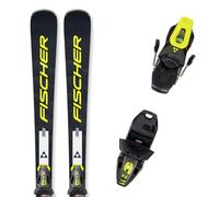 Pack sci Fischer Rc4 St Black/yellow + Rc4 Z11 Pr 26 - Nero / Giallo - Größe 163 - 2026
