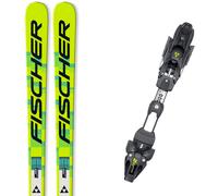 Pack sci Fischer Rc4 Worldcup Noize Gs Masters Yellow + Rc4 Z17 Freeflex 26 - Verde / Giallo / Blu - Größe 181 - 2026