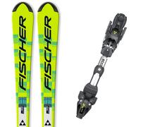 Pack sci Fischer Rc4 Worldcup Noize Sl W Yellow + Rc4 Z14 Freeflex 26 - Giallo / Verde / Blu - Größe 155 - 2026