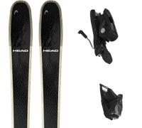 Pack sci Head Kore 88 Ti Black 26 + Attacchi Sci - Nero - Größe 170 - 2026