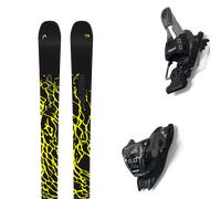 Pack sci Head Oblivion 79 25 + Attacchi Sci - Nero / Giallo - Größe 163 - 2025