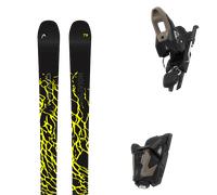 Pack sci Head Oblivion 79 25 + Attacchi Sci - Nero / Giallo - Größe 181 - 2025