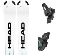 Pack sci Head Supershape Jrs Light Blue/white + Jrs 4.5 Gw Ca 26 - Bianco - Größe 110 - 2026