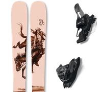 Pack sci Icelantic Maiden 94 25 + Attacchi Sci - Rosa / Marrone - Größe 162 - 2025