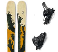 Pack sci Icelantic Nomad 106 25 + Attacchi Sci - Arancione / Verde / Marrone - Größe 176 - 2025