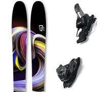 ICELANTIC Riveter 85 - Donna - Nero / Viola / Giallo - Taglia 162- modello 2025