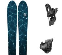 Pack sci Icelantic Shaman 2.0 110 24 + Attacchi Sci - Blu / Nero - Größe 176 - 2024