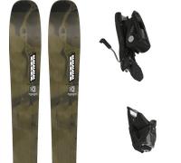 Pack sci K2 Mindbender 89ti 26 + Attacchi Sci - Grigio / Verde - Größe 188 - 2026