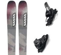 Pack sci K2 Mindbender 96c W 25 + Attacchi Sci - Multicolore - Größe 148 - 2025