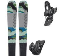Pack sci alpinismo K2 Mindbender 99 Ti W 24 + Attacchi Sci - Blu / Verde / Grigio - Größe 166 - 2024