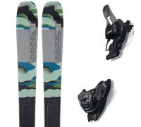 Pack sci K2 Mindbender 99 Ti W 24 + Attacchi Sci - Blu / Verde / Grigio - Größe 172 - 2024