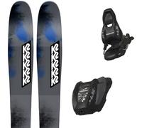 Pack sci K2 Mindbender Jr + Fdt 4.5 S 25 - Grigio / Blu - Größe 129 - 2025