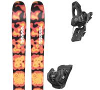 Pack sci K2 Omen 85 25 + Attacchi Sci - Arancione / Giallo / Nero - Größe 159 - 2025