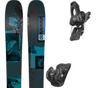 Pack sci K2 Reckoner 102 W 26 + Attacchi Sci - Nero / Blu - Größe 177 - 2026