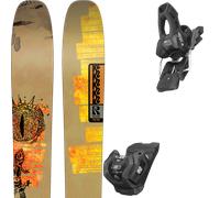Pack sci K2 Reckoner 110 26 + Attacchi Sci - Beige / Giallo / Arancione - Größe 191 - 2026