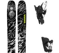 Pack sci K2 Reckoner Kf 25 + Attacchi Sci - Nero / Bianco - Größe 178 - 2025