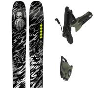 Pack sci K2 Reckoner Kf 25 + Attacchi Sci - Nero / Bianco - Größe 184 - 2025
