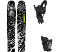 Pack sci K2 Reckoner Kf 25 + Attacchi Sci - Nero / Bianco - Größe 184 - 2025