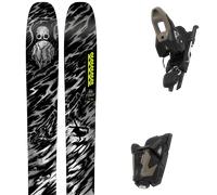 Pack sci K2 Reckoner Kf 25 + Attacchi Sci - Nero / Bianco - Größe 191 - 2025