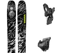 Pack sci K2 Reckoner Kf 25 + Attacchi Sci - Nero / Bianco - Größe 191 - 2025