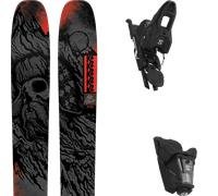 Pack sci K2 Reckoner Kf 26 + Attacchi Sci - Grigio / Nero / Rosso - Größe 177 - 2026