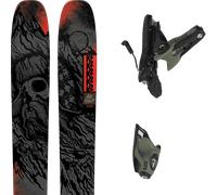 Pack sci K2 Reckoner Kf 26 + Attacchi Sci - Grigio / Nero / Rosso - Größe 184 - 2026