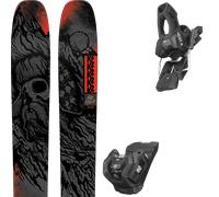 Pack sci K2 Reckoner Kf 26 + Attacchi Sci - Grigio / Nero / Rosso - Größe 184 - 2026