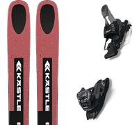 Pack sci Kästle Zx100 26 + Attacchi Sci - Rosso / Nero - Größe 175 - 2026
