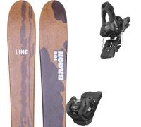 Pack sci Line Bacon 108 Brown 26 + Attacchi Sci - Marrone - Größe 190 - 2026