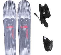 Pack sci Line Honey Badger Grey/red 26 + Attacchi Sci - Grigio - Größe 155 - 2026