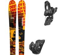 Pack sci Line Sakana Design 27 + Attacchi Sci - Arancione / Nero - Größe 174 - 2027