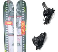 Pack sci Line Tom Wallisch Pro Multi 26 + Attacchi Sci - Verde / Grigio / Arancione - Größe 164 - 2026