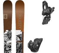 Pack sci Majesty Dirty Bear Xl Brown 26 + Attacchi Sci - Marrone - Größe 186 - 2026