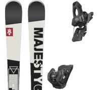 Pack sci Majesty Gtx Ti White/black/red 26 + Attacchi Sci - Bianco - Größe 155 - 2026