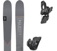 Pack sci Majesty Havoc 100 Ti 26 + Attacchi Sci - Arancione / Grigio / Nero - Größe 164 - 2026