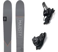 Pack sci Majesty Havoc 100 Ti 24 + Attacchi Sci - Arancione / Grigio / Nero - Größe 176 - 2024