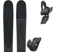 Pack sci alpinismo Majesty Havoc Carbon 24 + Attacchi Sci - Nero / Viola - Größe 191 - 2024