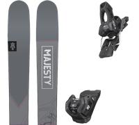 Pack sci alpinismo Majesty Havoc Ti 24 + Attacchi Sci - Viola / Grigio / Bianco - Größe 191 - 2024