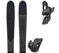 Pack sci Majesty Havoc 90 Carbon Yellow/black 26 + Attacchi Sci - Nero / Giallo - Größe 184 - 2026