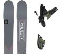 Pack sci alpinismo Majesty Vanguard Ti 24 + Attacchi Sci - Rosso / Grigio - Größe 182 - 2024