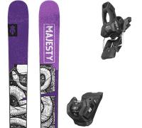 Pack sci Majesty Vesper 25 + Attacchi Sci - Viola / Nero / Bianco - Größe 160 - 2025
