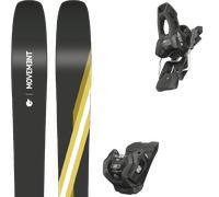 Pack sci Movement Go 98 Ti 24 + Attacchi Sci - Nero / Giallo / Bianco - Größe 170 - 2024