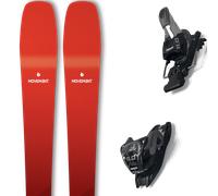 Pack sci Movement Revolution 78 Black/red 26 + Attacchi Sci - Nero / Rosso - Größe 166 - 2026