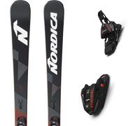 Pack sci Nordica Dobermann Slr Dc Black/red+comp13 Fdt 27 - Nero / Grigio / Rosso - Größe 165 - 2027