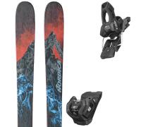 Pack sci alpinismo Nordica Enforcer 100 Red/blk 24 + Attacchi Sci - Blu / Nero / Rosso - Größe 172 - 2024