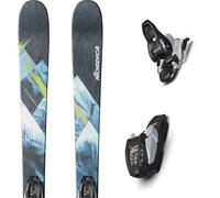 Pack sci Nordica Enforcer 80s Black/lime/blue+j7.0 Fdt 26 - Nero / Blu / Bianco - Größe 160 - 2026