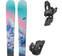 Pack sci Nordica Santa Ana 82 Blue Clair/corail/blue Nuit 26 + Attacchi Sci - Blu / Nero / Rosa - Größe 167 - 2026