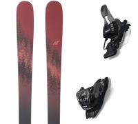 Nordica - Sci da scialpinismo - Santa Ana 88 Unlimited (Flat) Lilla/Grigio per Donne, in Legno - Marrone Marrone 165 cm