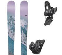 Pack sci Nordica Santa Ana 92 25 + Attacchi Sci - Blu / Viola / Nero - Größe 161 - 2025