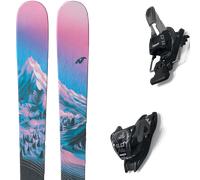 Pack sci Nordica Santa Ana 92 Lavander/blue/black 26 + Attacchi Sci - Viola / Blu / Nero - Größe 161 - 2026